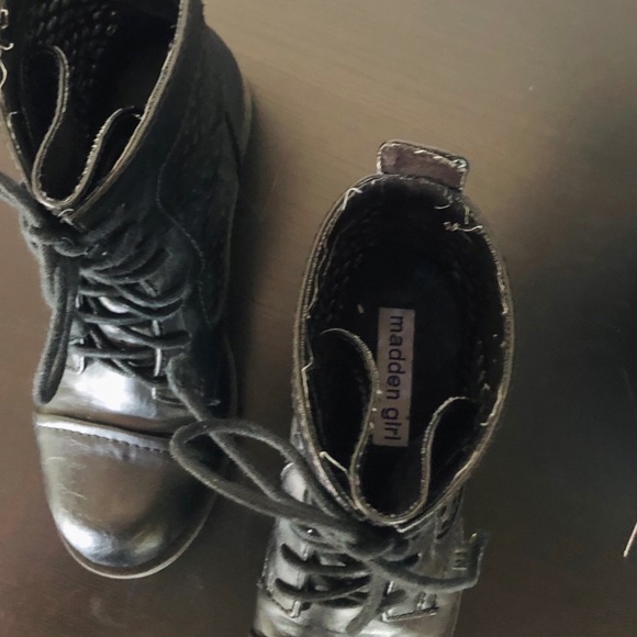 Madden Girl Combat Boots - Picture 3 of 4